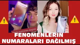 Meriç İzgi'nin numarası dağıtılmış Meriç'in numarası mı dağıldı .kim fenomenlerin numarasını dağıtt