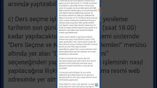 Dikkat, kayıt yenileme için halk eğitim merkezine gitmeniz gerekebilir, biyometrik fotoğraf ve TC no