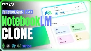 FullStack SaaS AI NotebookLM | MERN Stack  | React,Node,ShadCN,Tailwind CSS |AI Agent |Langchain