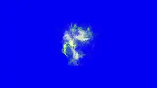 Magic Particles Effects Blue & Green screen No Copyright Stock footage 2k_Shutterstock BD