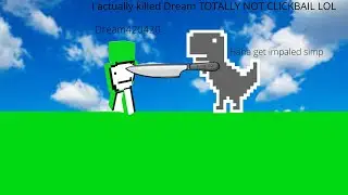 Minecraft, but if I see a Dream stan, the video ends