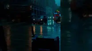 Heavy Rain and Thunder | Rain on Roads | White Noise | asmr