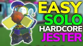 EASY OP JESTER SOLO HARDCORE - Tower Defense Simulator (ROBLOX)