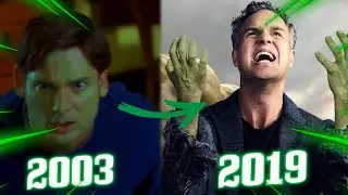 A EVOLUÇÃO DAS TRANSFORMAÇÕES DO HULK