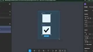 How to create checkbox in figma