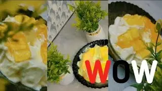 Only 2 Ingredients Se Mazedar Sa Desert Banae | Desert Recipe By Amber's Cuisine 
