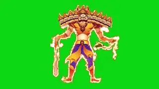 Ravan Green Screen || Ravan Dussehra Video