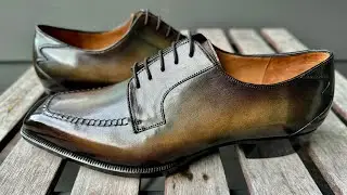 Introducing Elegal Shoemaker. Handwelted, Hand Lasted and Handpainted Masterpiece Shoemaking
