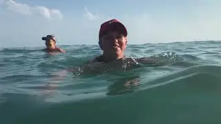 Прозрачность моря в Имеретинке, 10 июля 2022 🌊