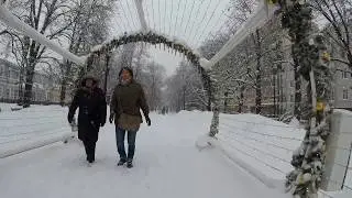 Большая Бронная - Никитский бульвар.