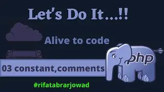 03 php  constant and comments by Rifat