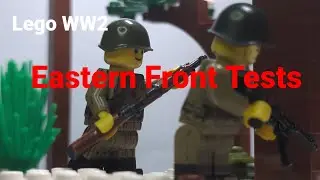 Lego WW2 - Eastern Front Tests | Stop Motion