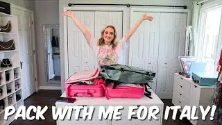 Pack With Me For Italy!