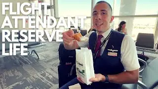 An EVENTFUL Airport Standby Shift | FLIGHT ATTENDANT RESERVE LIFE 2022