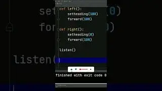 Python - Turtle Animation ⬆️⬇️⬅️➡️|WhatsApp Status TikTok 