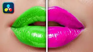 How to Change The COLOR of an Object in DaVinci Resolve