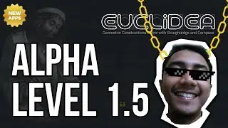 Euclidea Walkthrough - Alpha Level 1.5 - Rhombus in Rectangle