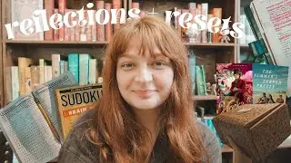 goalsetting, new habits, journaling, book hauls, resets & reflections 💭✒️ vlog 06