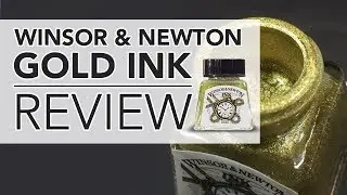 Winsor & Newton GOLD Drawing Ink REVIEW - Video #106