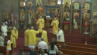 Vesting of Archbishop Daniel