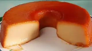 Pudim de pão sem leite condensado