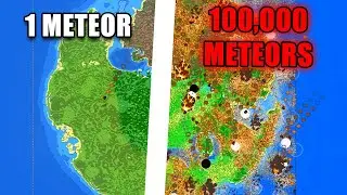 Worldbox But The Meteors Keep Multiplying..