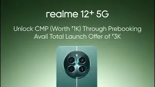A look at the Master Design | realme 12 Plus 5GA clear attention to detail and the mastery