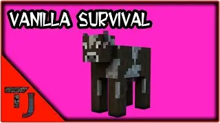 Simple Auto sorting Cow farm - Vanilla Minecraft Survival 1.14 - EP17