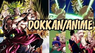 Dokkan VS Anime - Broly LR