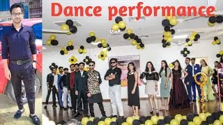 Group Dance performance B.Pharm 2 nd year #Amitkhuranavlogs #dance #groupdance #danceperformance