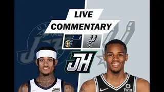 Utah Jazz vs San Antonio Spurs NBA Livestream Reaction and Play by Play