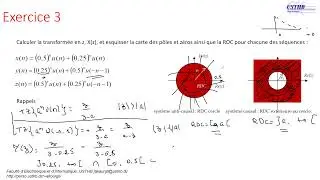 Exercices  - Transformée en Z : 1