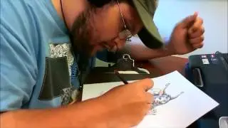 Time Lapse of Crux Drawing