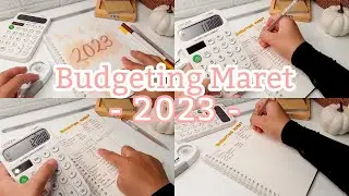 BUDGETPLAN MARET 2023 | Cara aku mengatur keuangan rumah tangga | budget with me