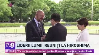 Liderii lumii, la Hiroshima. G7 a decis mai mult suport pentru Ucraina și sancțiuni pentru Rusia