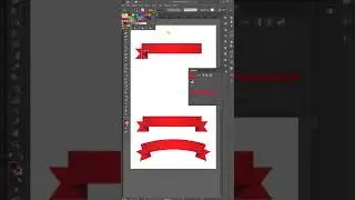 How To Create Red Ribbons In Illustrator 