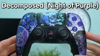 How To Build This Custom PS5 Controller (Decomposed - Night Of Purple)  - Links to parts in comments