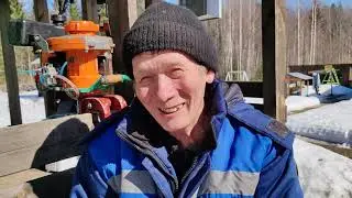 Лодочный мотор "КАМА" с карбюратором от мотоблока