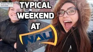 Staying at NAU for the Weekend in the Dorms vlog // Northern Arizona University