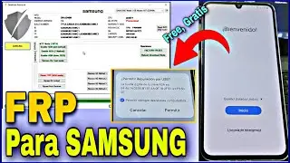 Frp SAMSUNG Modo Test, Eliminar Cuenta Google SAMSUNG Modo Test