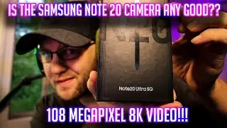 Samsung Note 20 camera review and unboxing || 8k video || 108mp ||| note 20 ultra camera