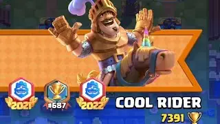 Бур+стенобои в топ 500 мира!  Пуш 7400 Clash Royale