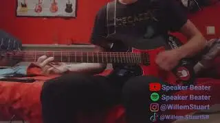Playing metalcore on neon red strings