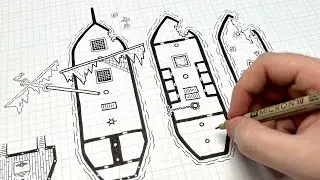 How To Draw A Ship Map!