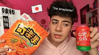PROBANDO DULCES Y SNACKS JAPONESES