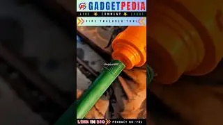 PVC Thread Maker Tool Pipe Threader Kit #shorts #youtubeshorts #yt #diy #pipethreader (Product 701)