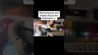 Unlock The Guitar Fretboard With This Major Pentatonic and Modes Hack!