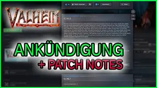 NEUES FORMAT + Valheim Patch Notes | Patch 0.150.3 [GER] | Valheim News