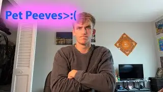 My pet peeves