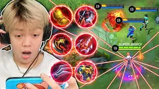 FANNY ALL RED BUILD!! (LIFESTEAL GOD!) - Mobile Legends